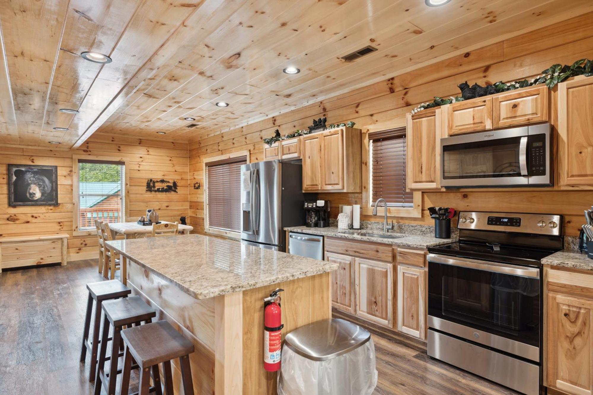 The 3 Bears Is A Newly Built 3 Bedroom Cabin Only 3 Minutes From The Parkway! 鸽子谷 外观 照片