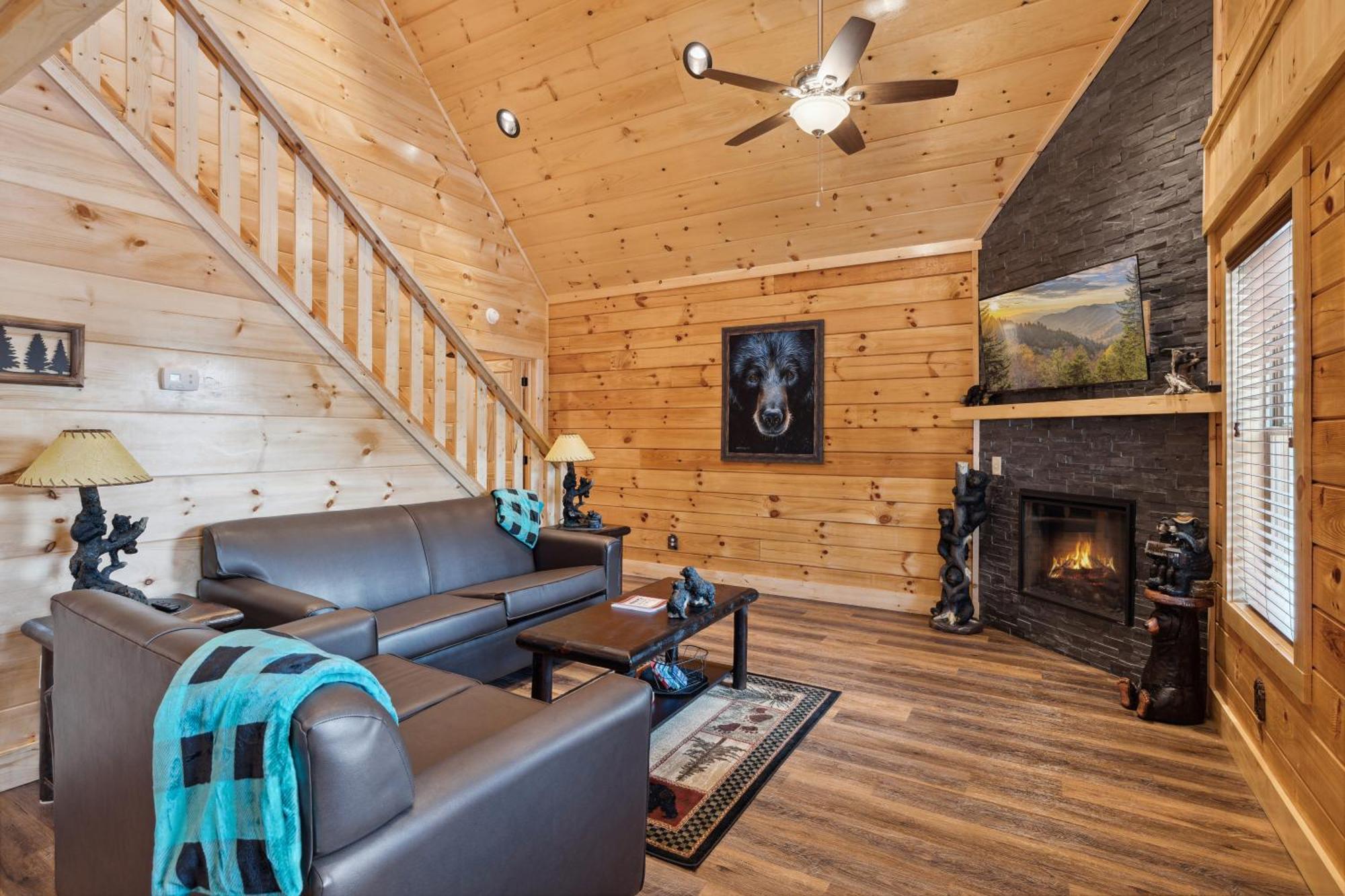 The 3 Bears Is A Newly Built 3 Bedroom Cabin Only 3 Minutes From The Parkway! 鸽子谷 外观 照片