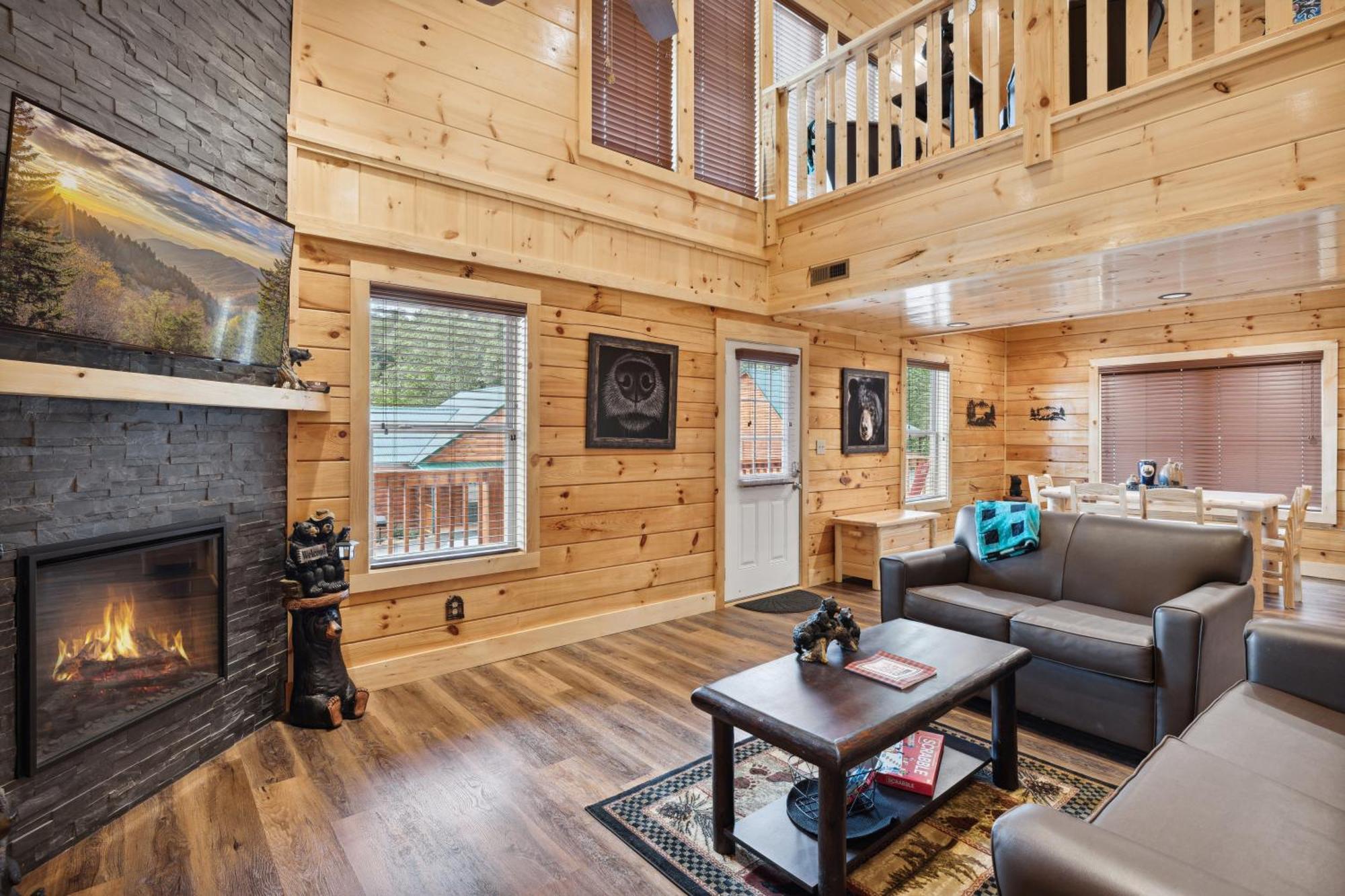 The 3 Bears Is A Newly Built 3 Bedroom Cabin Only 3 Minutes From The Parkway! 鸽子谷 外观 照片